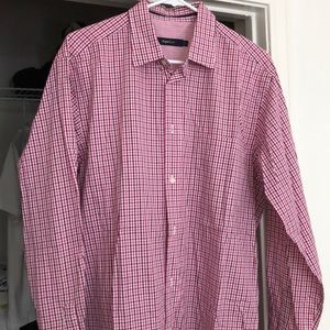 Used ZegnaSport dress shirt. Large